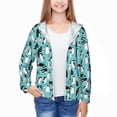 thumbnail image 3 of Cauagu Penguins Print Sun Protection Jacket for Teen,Full-Zipper Long Sleeve Sun Shirts with Pockets UV Hoodie Shirts Outdoor Athletic Jacket-X-Large, 3 of 7