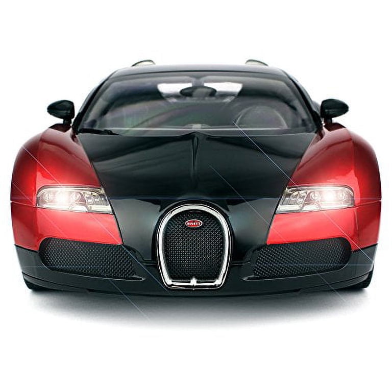 Bugatti Veyron Red And Black Front