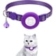 thumbnail image 1 of Airtag Cat Collar - Airtag reflectante - Con soporte para collar de gato - Compatible con Apple Airtag para gatos, cachorros (púrpura) LingWen 8390611492328, 1 of 1