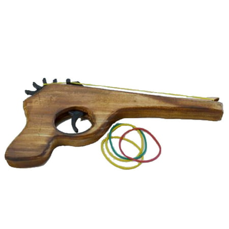 Wooden Rubber Band Gun