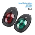 thumbnail image 3 of 2Pcs/Set 10V-30V ABS LED Navigation Light Signal Warning Lamp Signal Lamp Universal For Marine Boat Yacht Truck Trailer Van ,High Bright, 3 of 7