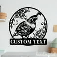 thumbnail image 5 of Handmadetneonsign Bobwhite Quail Bird Metal Wall Art Light, Bird Metal Sign Wall Decor, House Metal Decor 52537, 5 of 5