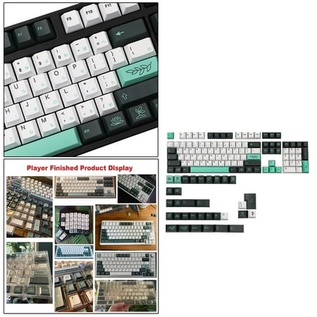 Durable 13 Garden Theme   Keyboard Accessories for Cherry 74/10 Mechanical Keyboard Gaming - Japanese