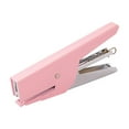 thumbnail image 2 of Ovzne Macaron Color Handheld Stapler Labor-saving Binding Machine No.10 Nail Convenient Pliers For Student Office Use Stapler On Clearance, 2 of 6