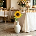 thumbnail image 5 of Artificial Sunflowers Bouquet 3 Styles, Long & Short Stem Silk Flower Arrangements, Realistic Sunflowers for Home Garden Wedding Centerpiece, Party, Photography Prop, Vase Display (17"), 5 of 6