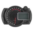 thumbnail image 3 of Tacómetro de motocicleta Higoodz odómetro duradero universal para uso de motor de pantalla reloj, 3 of 8
