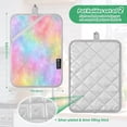 thumbnail image 3 of 2 Pack Pot Holders for Kitchen Heat Resistant Hot Pads Sets for Cooking Baking Pastel Rainbow Tie-dye, 3 of 7
