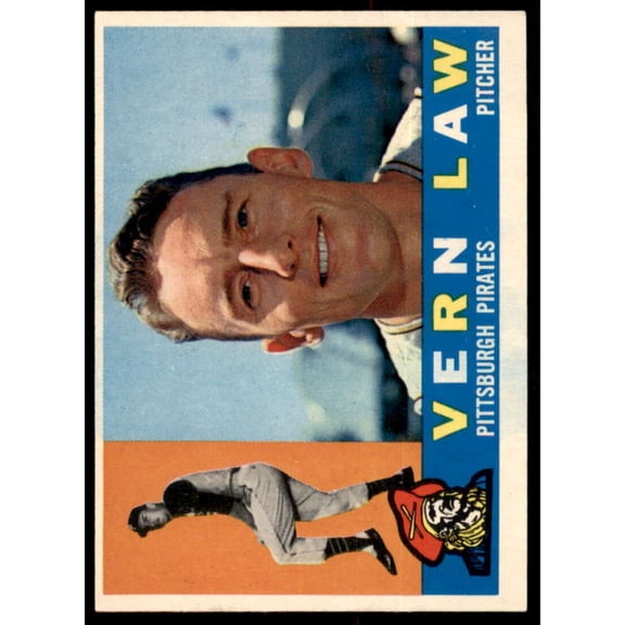 Vern Law Card 1960 Topps #453