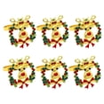 thumbnail image 3 of Xingzhi Christmas Dinner Napkins Elk Deer Design Multipurpose Decorations Inlaid Rhinestone Table Setting Paper Towels Dinning Jewelry, 3 of 6