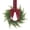 Red Black, variant on Small Mini Christmas Wreaths,Mini Cabinet Wreaths with Ribbon Bows Red Berry,Mini Christmas Cypress Wreaths,Artificial Small Kitchen Wreath for Window Front Door Farmhouse Wall Xmas Decorations