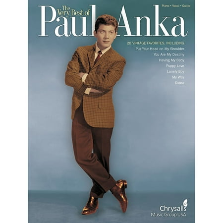 Hal Leonard Very Best of Paul Anka Piano, Vocal, Guitar