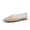 Mocha, variant on Siesta Modern Lattice Ballet Flats for Women, Comfortable Slip On Pointed Toe Womens Jelly Shoes
