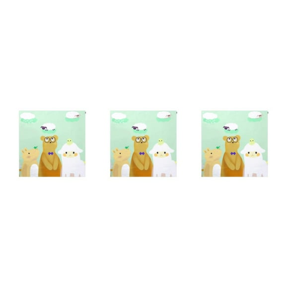 Toystoory Trona Splat Mat Baby Playmat Alfombra Impreso Lavable Poliéster Niños Interior Camping Picnic Oso 110110cm Type1 NO1