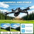 thumbnail image 4 of 4K Foldable Camera Drone with HD WiFi FPV, Altitude Hold, One Key Takeoff/Landing, 360° Flip, Remote Control Quadcopter for Kids & Beginners Age 10+, 4 of 11