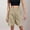 Khaki, variant on HAIJIE Womens Summer Swim Shorts Relaxed Fit High Waist Casual Women's Shorts for Women Pleated Beach Vacation Clothes Short