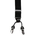 thumbnail image 4 of CTM  Subtle Diamond pattern Y-Back Double Clip-End Suspender (Men), 4 of 6