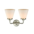thumbnail image 6 of Innovations Lighting 284-2W Small Cone Small Cone 2 Light 14" Wide Bathroom Vanity Light -, 6 of 7