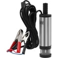 thumbnail image 1 of Diesel Fuel Transfer Pump, 12V 38mm Diesel Water Pump, Diesel Fuel Transfer Pump with Filter, Multifunctional 12V Electric Oil Pumps for Oil, Water(Silver), 1 of 3