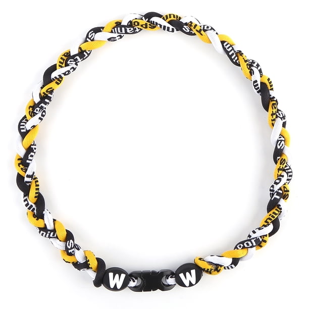 Collar 3 Cuerdas Trenzadas Béisbol Regalo para Fanáticos Del
