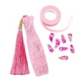 thumbnail image 1 of arctrm 8 Pcs Piques à Ongles Guzheng pour Enfants Protège-Ongles Réutilisables Roses, 1 of 10