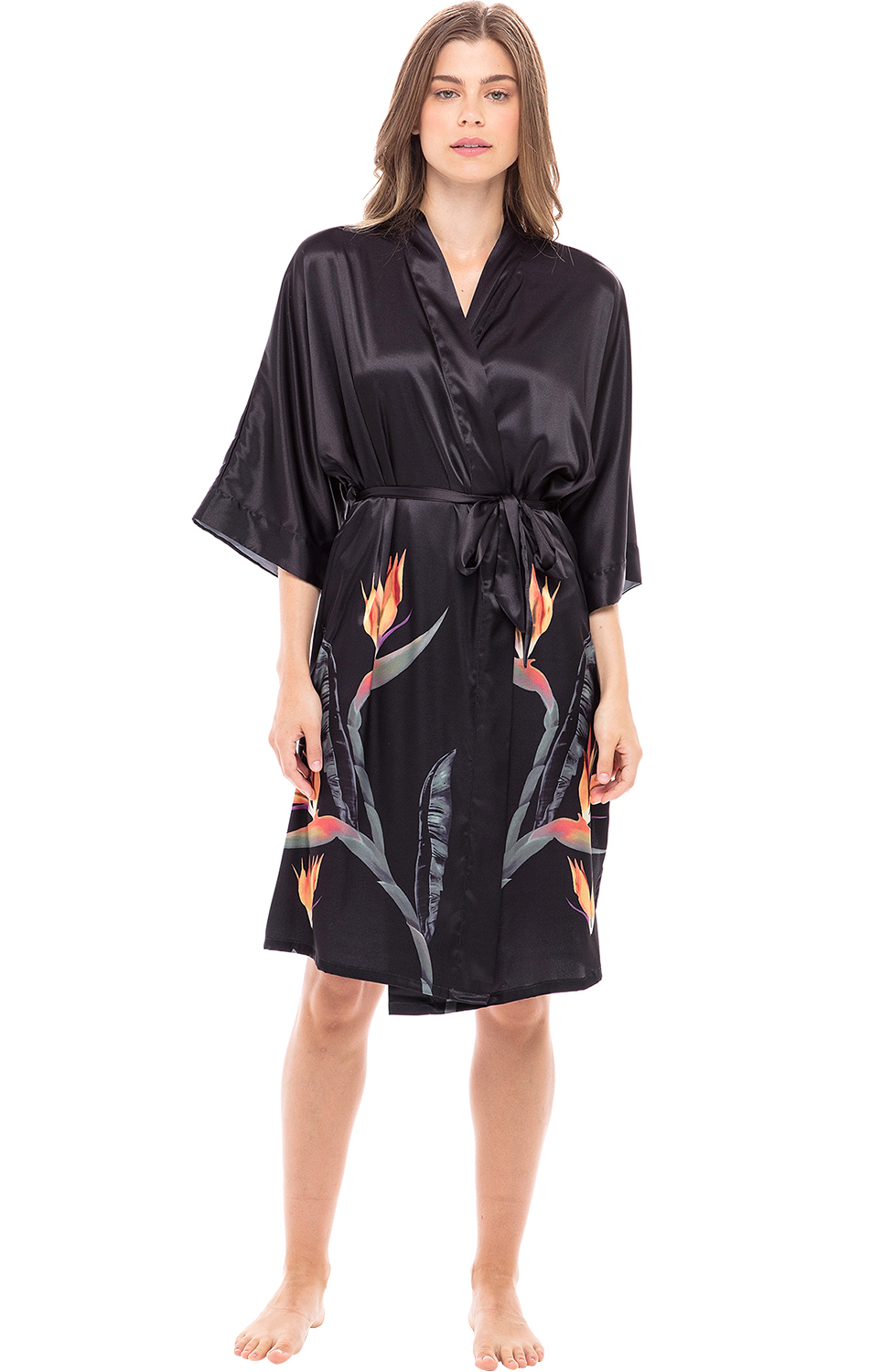 midi length kimono