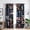 Black Colorful, variant on Boho Floral Blackout Curtains for Bedroom 84 inch Long 2 Panels Black Out Farmhouse Country Botanical Vintage style Curtains for Living Room Thermal Insulated Room Darkening Window Drapes 52x84 Inch