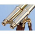 thumbnail image 2 of Nauticalmart floor standing admiral's solid brass binoculars 62", 2 of 8