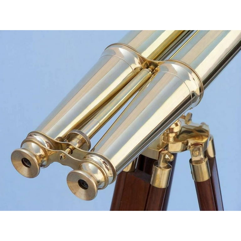 Brass binoculars store