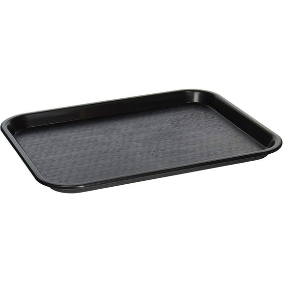 Winco FFT-1014K Fast Food Tray, 10-Inch by 14-Inch, Black