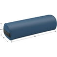 thumbnail image 2 of YEXJ 3/4 Jumbo Round Massage Table Bolster Pillow Pad - 26 x 9 x 6-1/4 Inch,Blue, 2 of 7