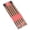 Rose Gold, variant on Reusable Stainless Steel Chopsticks 5 Pairs Set, Non-Slip Dishwasher Safe Chop Sticks with Airy Design for Korean Japanese Chinese Dining, Gift Pack for Home or Restaurant Use