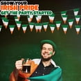 thumbnail image 3 of Fun Express 100 feet Irish Flag Pennant Banner, Ireland and St. Patrick's Day Hanging Party Decor, 3 of 6