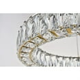 thumbnail image 5 of Monroe Integrated LED chip light gold Pendant Clear Royal Cut Crystal, 5 of 5
