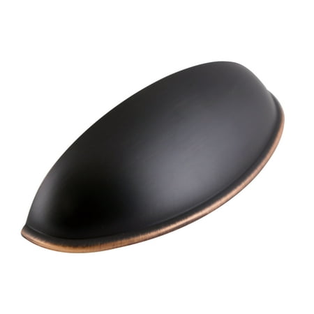 Design House 203885 West Side Cabinet Hardware Kitchen and Bathroom Pull, Oil Rubbed Bronze