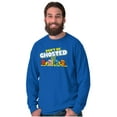 thumbnail image 5 of PACMAN Don't Be Ghosted Dating Joke Long Sleeve TShirt Men Women Brisco Brands X, 5 of 6