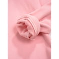 thumbnail image 5 of YIZYIF Kids Girls Long Sleeve Warm Shirt Basic Layer T-Shirt Solid Color Undershirt Thermal Tops Pink 2-3, 5 of 7