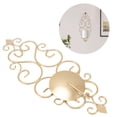 thumbnail image 4 of Candlestick, Candle Holder 37x14.5cm Foldable  For Room Metal Gold, 4 of 8