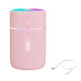 thumbnail image 1 of Humidificador de aire 2W 220ml USB Mini humidificador Plástico LED Difusor de pulverización para oficina en casa, Rosa Inevent HA002974-02B, 1 of 6