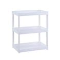 thumbnail image 1 of Wosthever Organizar la cocina, práctico y elegante, estante debajo del fregadero, gabinete de almacenamiento para fregadero, trucos de cocina Almacenamiento y organización del hogar Blanco 3 capas, 1 of 6