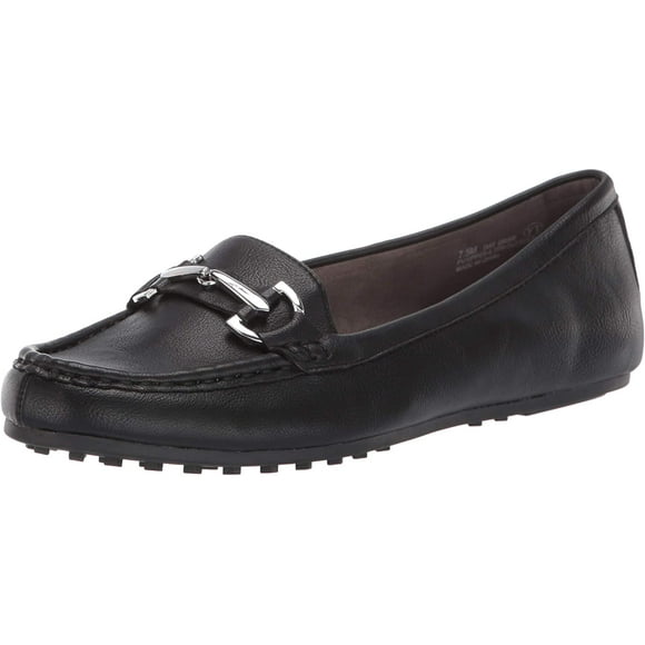 Aerosoles Women's Day Driving Style Loafer, Black, 6 M US