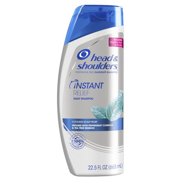 Head and Shoulders AntiDandruff Shampoo, Instant Relief