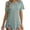 Green trendy tops for Women, variant on HAPIMO Women's Trendy Loose Tops Dressy Tunic Solid Color Round Neck Pullover for Teen Girls Summer Tees Short Sleeve Elegant Casual Relaxed Blouses Red M