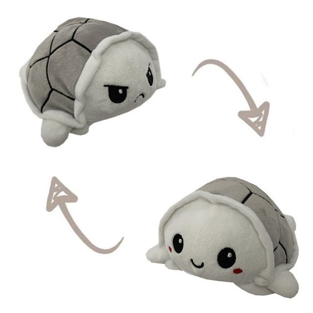 Peluche con tapa de Gato de doble cara para niños, animales, unicornio, juguetes de peluche para Pulpos, juego de tiempo de juego, FNAF, cinco noches
