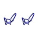 thumbnail image 4 of Greeniant Acolchado Halter Pony Bridle Head Collar Equipo de protección Protección Handly Use Rustproof Headstall Práctico Azul Azul METRO 2piezas, 4 of 6