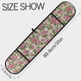 thumbnail image 3 of Dailycode Double Sided Oven Mitt with Loop Heat Resistant Kitchen Long Potholders 7" x 35" Pink Roses with Script, 3 of 6
