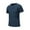 Mens Shirts Navy, variant on Plus Size Gym T-Shirts for Men L-5X Big & Tall Short Sleeve Crewneck T Shirts Casual Solid Stretchy Slim Pullover Athletic Workout Tees Tops