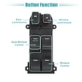 thumbnail image 3 of Unique Bargains Front Left Driver Side Power Window Switch Window Control Switch for Honda CR-V 2006-2011 No.35750SWAK01, 3 of 7