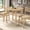 Natural, variant on Natural Finish - Extendable Round Table - Family Dining - Comfortable Seating for Two