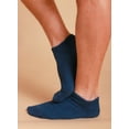 thumbnail image 5 of Latex-Free 100% Organic Cotton Ankle Socks (2 pairs /pack |Size: S | Color: Melange Blue ), 5 of 6