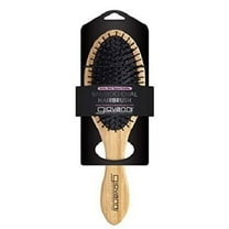 Giovanni Bamboo Oval Hair Brush, Nylon Ball-Tipped Bristles